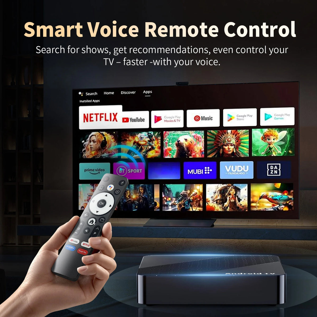 TV Box X10 Smart Android 16 TV Box RK3518 Dual Wifi 5G Wifi6 Google Assistant Netflix 8K 32GB 64GB 128GB 256GB Fast Set Top Box