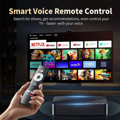 TV Box X10 Smart Android 16 TV Box RK3518 Dual Wifi 5G Wifi6 Google Assistant Netflix 8K 32GB 64GB 128GB 256GB Fast Set Top Box