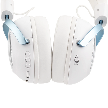 EPOMAKER GX1 Tri-mode Wireless Gaming Headset with 7.1 Surround Sound & ENC Noise Canceling Mic for PS4/PS5/Switch/PC/Mac/FPS