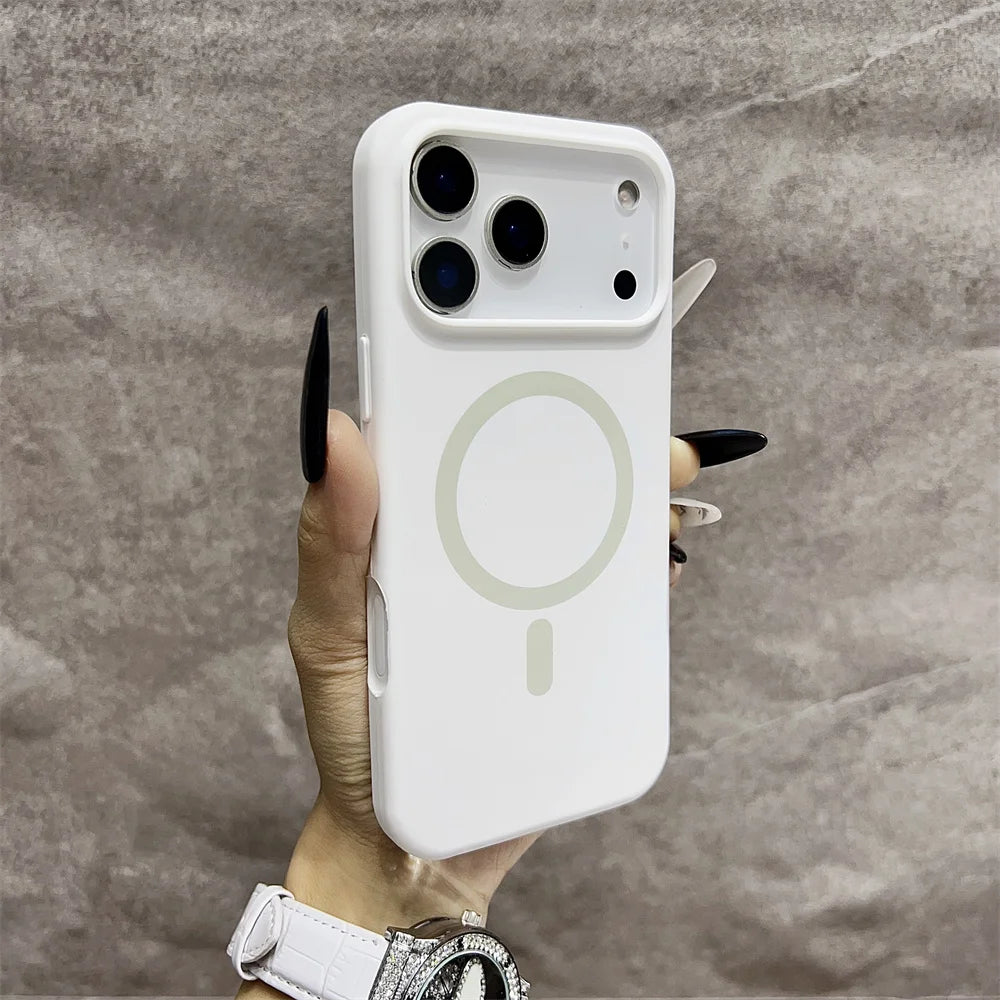 Luxury Official Original Silicone For Magsafe Magnetic Case For iPhone 17 Air 16 15 14 13 12 11 17 Pro Max Must Haves Cover