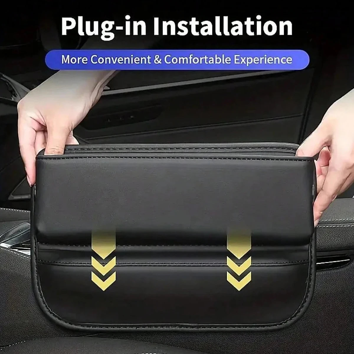 Car Seat Gap Filling Material, Car Seat Leather Storage Box, Cup Holder, Adjustable Seat Storage Box