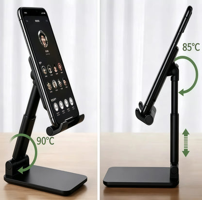 Desk Mobile Phone Holder Stand For iPhone Samsung ipad Xiaomi Telescopic Phone Stand Foldable Desktop Adjustable Support Stand