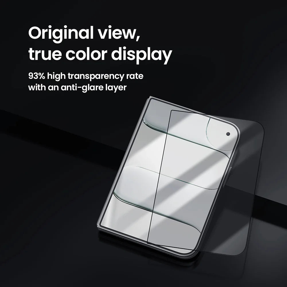 Nillkin For iPhone Duo CP+PRO Full Cover Tempered Glass Screen Protector 9H Anti Fingerprint UV Block 0.33mm 2.5D Edge