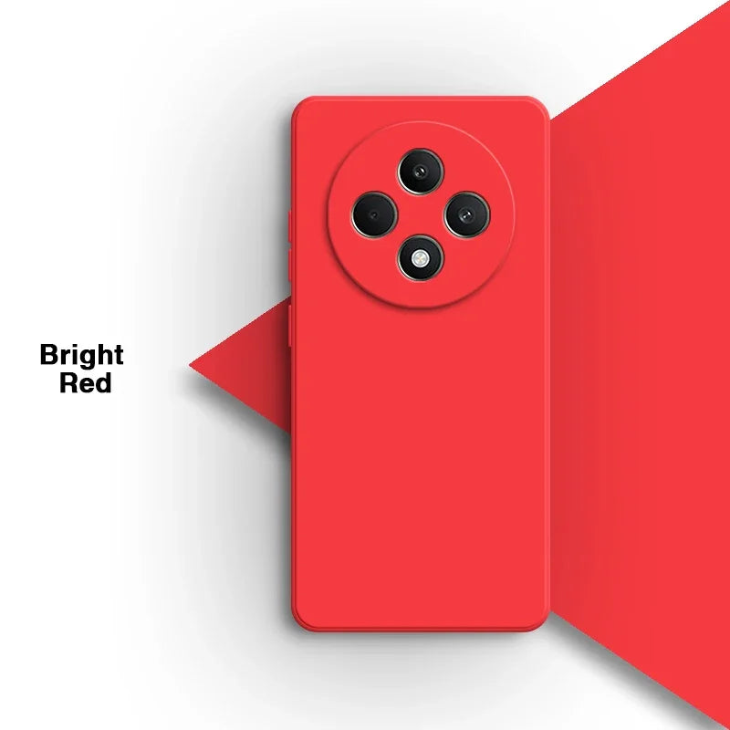 Phone Case for OPPO Reno 12 12F 12FS Reno12 Pro F FS 5G Global Shell Candy Liquid Silicone Soft High Qualtiy Original Back Cover