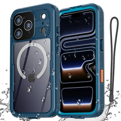 Waterproof IP68 Water Protective Case For iPhone 17 16 Pro Max 17 Air 16 Plus Shockproof Magnetic Magsafe Cover Screen Protector
