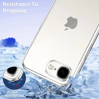 Ultra Thin Silicone Soft Case For iPhone 17e 16e 17 16 e Clear Transparent Back Cover For iPhone17e iPhone16e Shell Shockproof