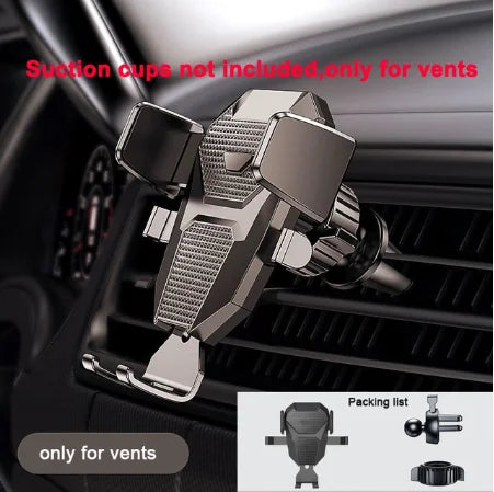 Sucker Car Phone Holder Mount Stand GPS Telefon Mobile Cell Support For iPhone 14 15 PRO Xiaomi Samsung