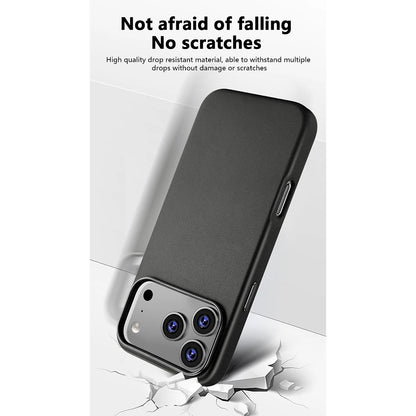 Magnetic PU Leather Phone Case For iPhone 18 17 Pro Max 16 15 14 Plus 13 Air For Magsafe Wireless Charging Shockproof Cover