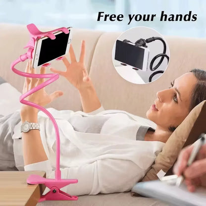 Universal Mobile Phone Holder Flexible Long Arm lazy Phone Stands Clamp Bed Office Desk Table Clip Bracket for Smartphone Stand