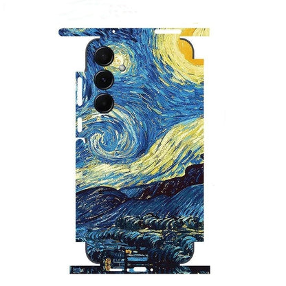 Oscar Skin Wrap Sticker For Samsung Galaxy A12 A13 A14 Back Film A54 A55 5G Protective Decal Full Coverage Protector