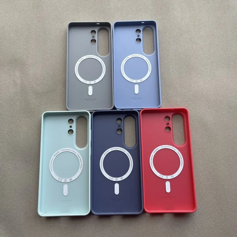 Original For Samsung Galaxy Official Silicone Case For S26 S26Ultra S26+Plus Protection Case With Magsafe Wireless Charging