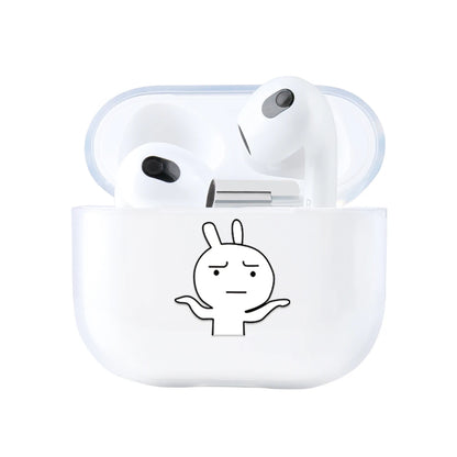 Cute Cartoon Pattern Earphone Case for Airpods 4th 3rd 2 Pro 3 2 Shockproof Cover for Airpod 2 3 1 Protective Accessorie Shell