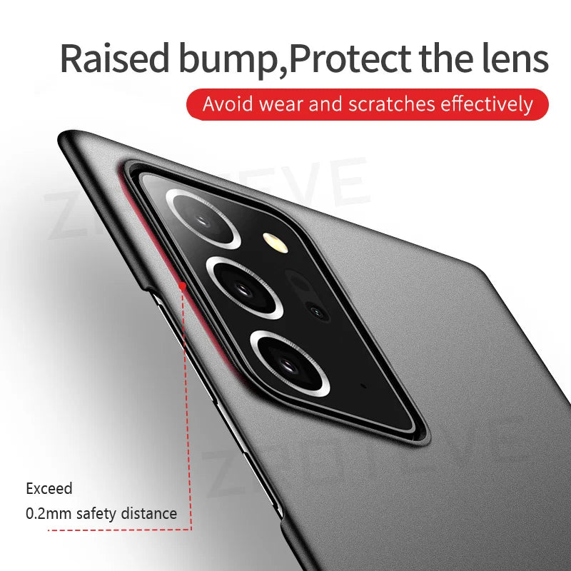 Note20 Ultra Case Zroteve Slim Hard PC Matte Cover For Samsung Galaxy Note 20 9 10 S10 E S20 S21 FE S22 S23 S24 S25 Plus Cases