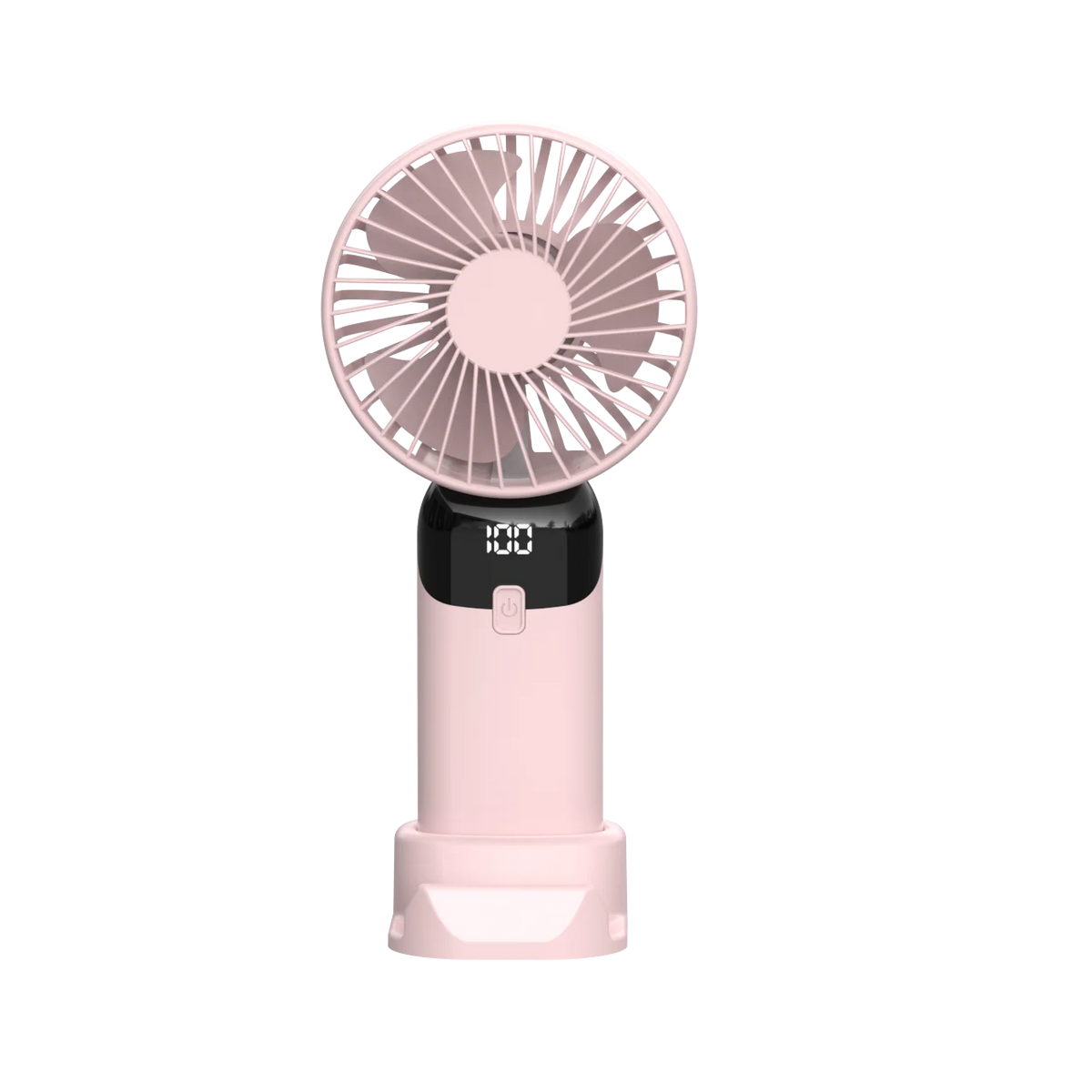 USB Mini Strong Wind Handheld Fan Portable Quiet Rechargeable Desktop Air Cooler with Phone Holder Cooling Fan Outdoor Travel
