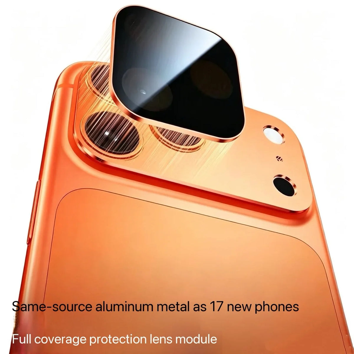 ND 32 Filter Magnetic Kaima Lens for iPhone 17 Pro Max/iPhone 17 Pro Full Coverage Ultra-Thin Camera Lens Protector Metal Frame