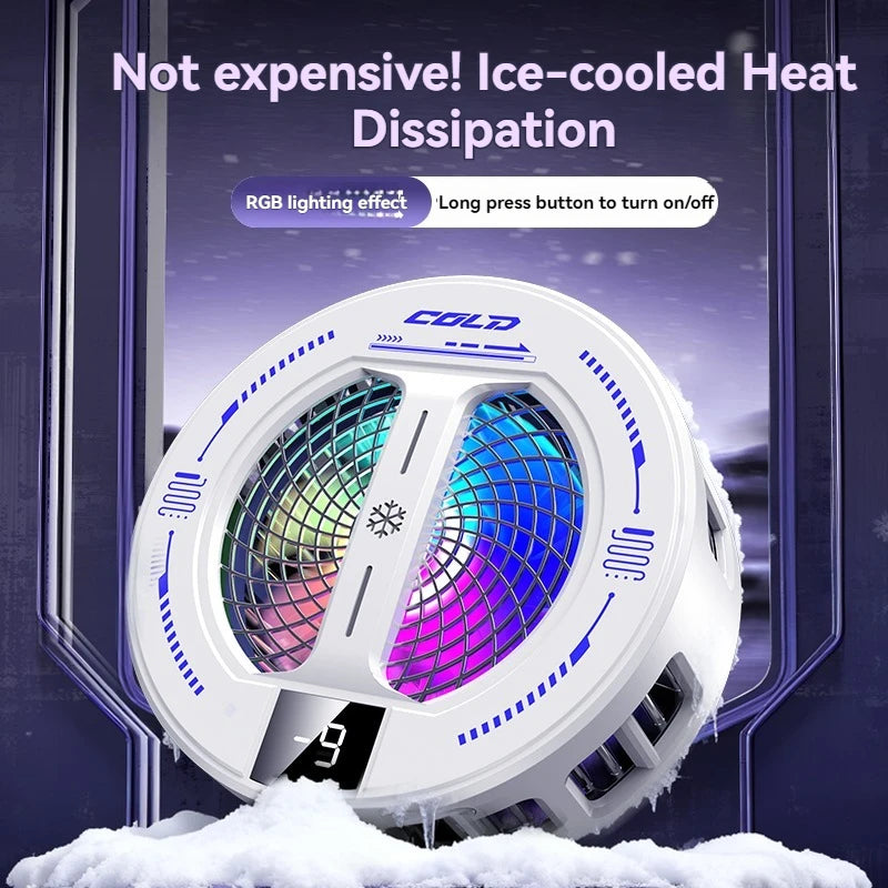 K36 Semiconductor Magnetic Phone Cooler Fast Heat Dissipator Universal for Gaming iPhone 16 15 14 13 12 Pro Max Samsung S25 iPad