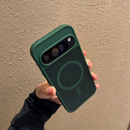 Luxury Translucent Matte Magnetic Case For Google Pixel 10 ProXL 9Pro XL 11 ProXL 10 9A Wireless Charging Candy Color Slim Cover