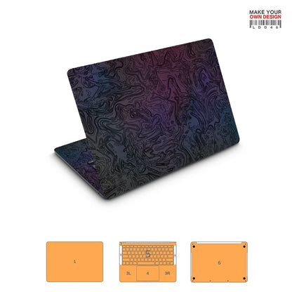 Colorful Skin Sticker for Macbook Air 13.3 M1 PRO 13.3 M2 2024 2025 Full Wray Sticker Skin Screen Protector