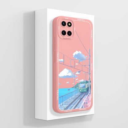 For Samsung Galaxy Note 10 Lite Case Butterfly Back Covers For Samsung Note10 Lite 10Lite Soft Liquid Silicone Phone Housing