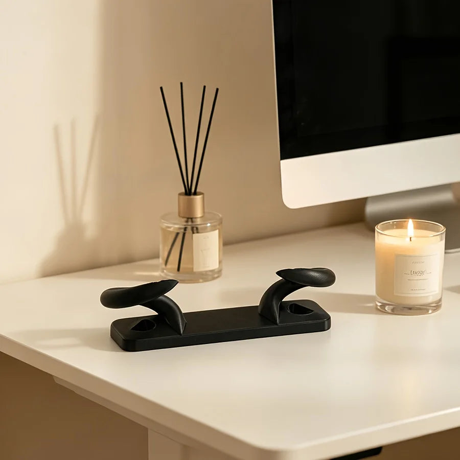 minimalism Game Controller Holder 3D Printed Anti-Slip Desk Stand Universal Gamepad Mount PS5 PS4 Xbox Gaming Desktop Organizer