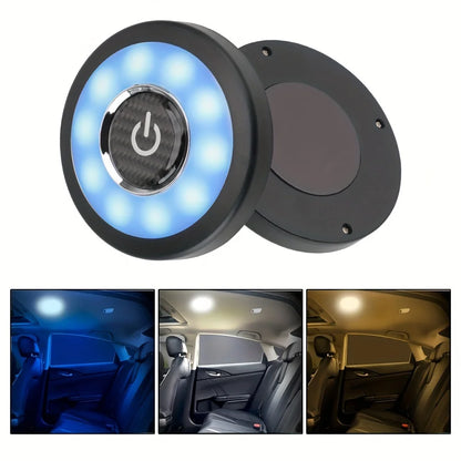 LED Night Car Backseat Ceiling Roof Light Kits Square Dome Vehicle Indoor Ceiling Lamp Magnetic LED Car Interior Reading Light