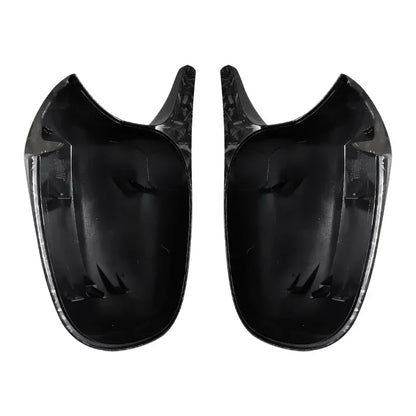 Carbon Fiber Glossy black Side Mirror Cover Replacement for BMW E90 E91 E92 E93 E81 E87 E82 E88 3 Series and 1 Series Wing Cover