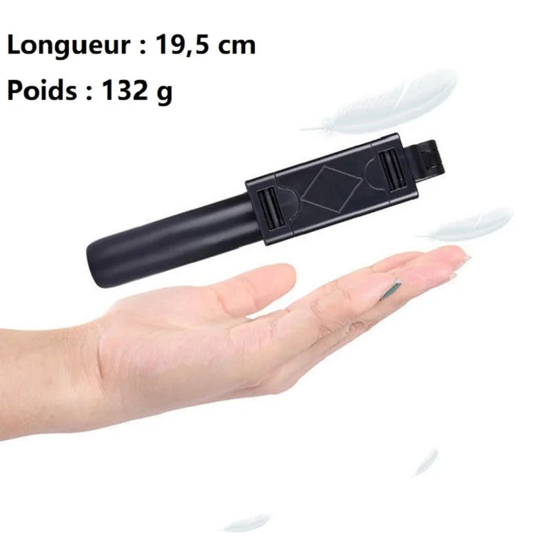 3 In 1 Mini Wireless Bluetooth Selfie Stick With Shutter Remote Extendable Retractable Mini Tripod Monopod For Phone Video Live