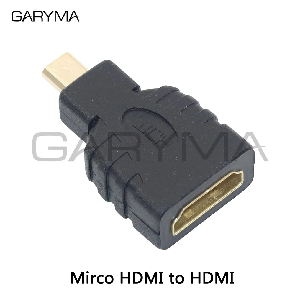 Mini Micro HDMI Male To Female Plug 90 270 Degree Right Male To Female for PS4/3 TV HDMI Extender