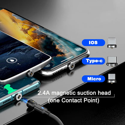 5PCS Magnetic Plug Connector Universal Round Magnetic Cable Type C Micro USB Magnet Replacement Parts for Mobile Phones