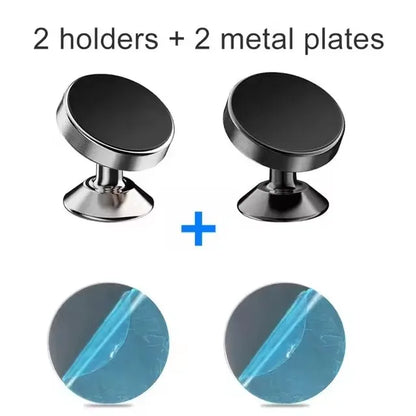 Magnetic Car Phone Holder Magnet Mount Mobile Cell Phone Stand GPS Support For iPhone 14 13 12 Pro Xiaomi Huawei Samsung Oneplus