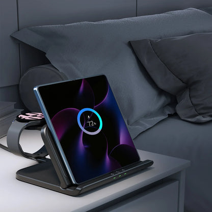 SwanScout 705S Wireless Charger for Samsung Galaxy Z Fold 7 6 5 Z Flip 7 6 Charging Station for Galaxy Watch Ultra 8 Classic 7