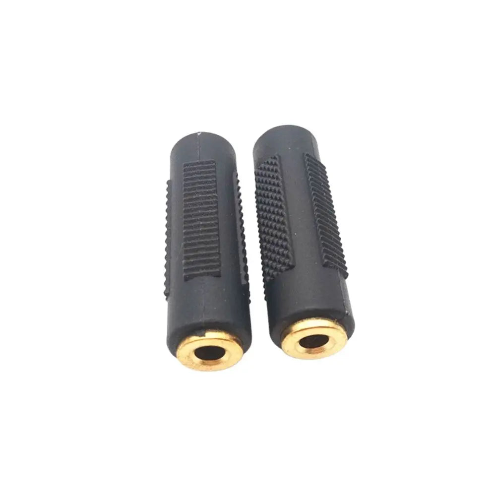 3.5mm to 3.5mm Female Jack Stereo Connector Coupler Adapter Audio Cable Extension for MP3 DVD Headphone Car AUX