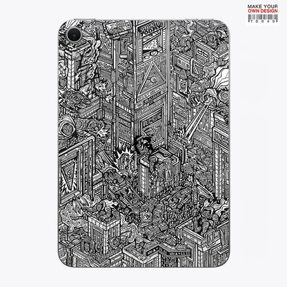 For iPad Skins Cover Sticker Pro Air 11 13 2026 2025 Back Skin Protective Film Protection Stickers Waterproof