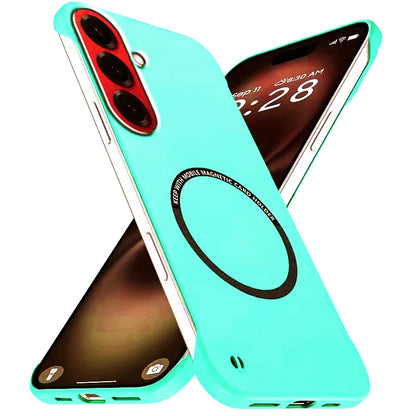 Magnetic Slim Case for Samsung S26 S25 S24 S23 S22 S21 S20 FE Plus Note 20 Ultra Frameless Matte Hard PC Cover Shockproof