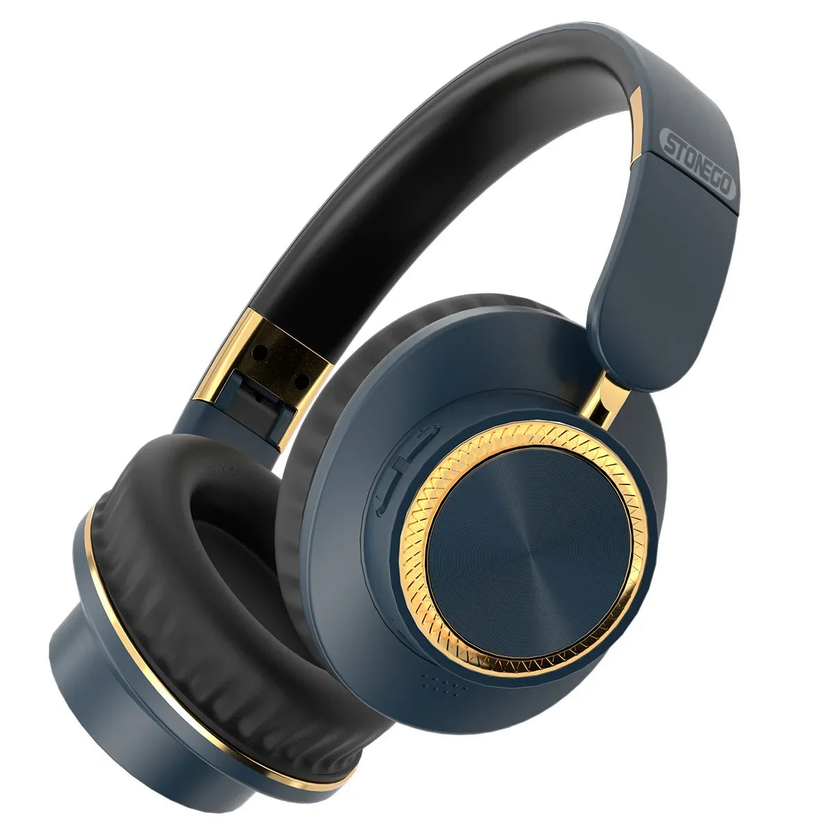 Wireless Bluetooth Over Ear Headphones Foldable Stereo with 40mm Driver for HiFi Sound Quality and Heavy Bass Built in Microphone Ideal for Gaming PC and Phone Long Battery Life Stable Wireless Connection