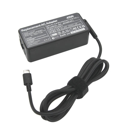 20V 2.25A 45W Type USB C For Lenovo AC Laptop Charger Chromebook C330 00HM666 Series ThinkPad T480 Yoga 720S-13IKB 720S-13ARR