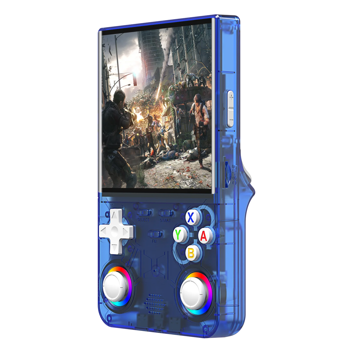R36 Ultra New Retro Handheld Game Player 4.0" IPS Screen Emulator Hall Effect Open Source Wireless Gamepad Portable Kids Gift