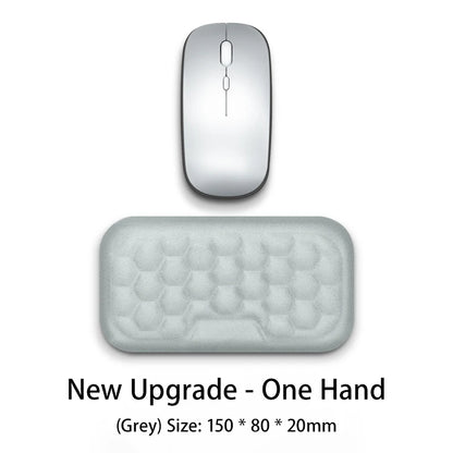 Keyboard Mouse Wrist Rest Pad Memory Foam Hand Rest Support Support Ergonomic Wrist Cushion Pad Memory Foam For Notebook Laptops
