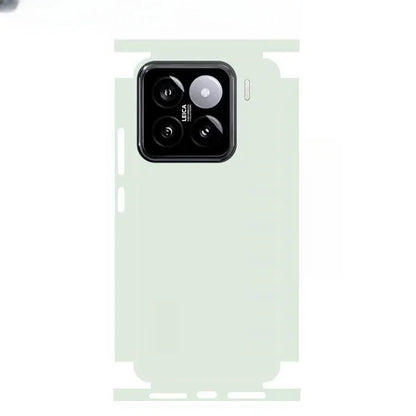 Plain Color Pattern Matte Film Skin Phone Back+Sides Sticker For XIAOMI 15 14 13 Ultra 14 Pro Redmi Note 13 12 Full CoverWrap