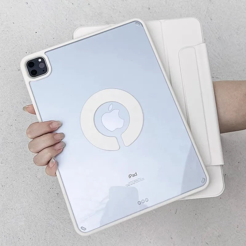 For iPad Pro 11 Case 2024 M4 Pro 13 Case Air 11 M2 Magnetic Detachable Cover iPad Air 13 M3 12.9 2022 Air 5th 10.9 Air 4 Funda