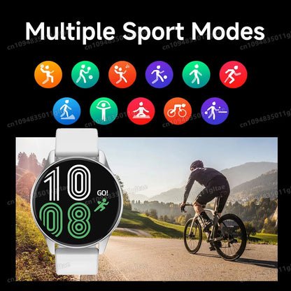 2026 New Women SmartWatch Bluetooth Call Lady Watch Sport Waterproof Heart Rate Sleep Smart Watch For Women Present Gift PKHT30