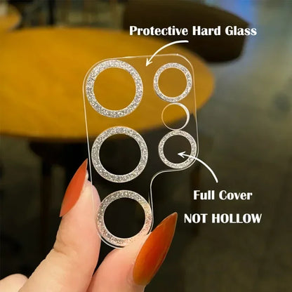 Glitter Camera Lens Protector For Samsung Galaxy S26 S25 S24 S23 Plus Ultra Full Cover Protection Clear Glass Scratch Resistant