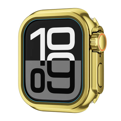 Metal Bumper Case For Apple Watch 46mm 45mm 44mm Protector Frame Cover For iWatch Series 10 9 8 7 6 5 SE Change To Ultra 2 49mm