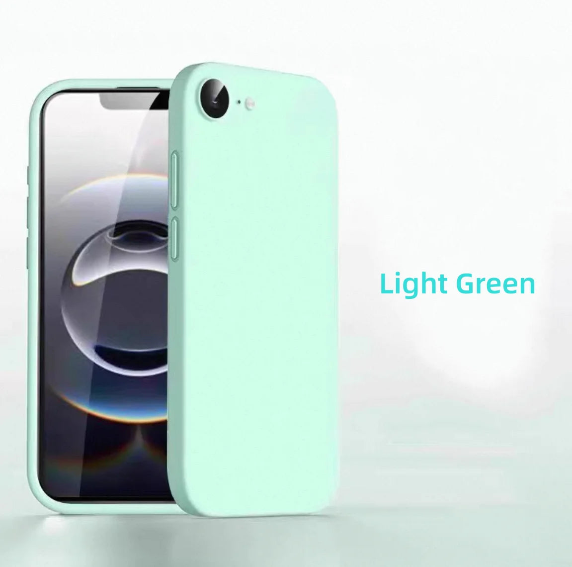 Luxury Case For iPhone 17e Case Cover iPhone 17e 16e Fundas Coque Soft TPU Original Liquid Silicone Phone Bumper iPhone 17e