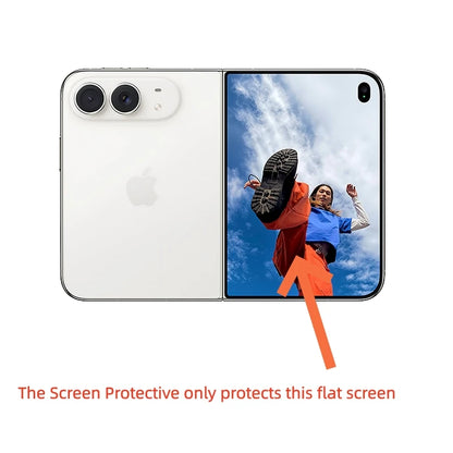 1/2/3/4PCS For iPhone Duo Glass iPhone Duo Tempered Glass Protective 9H Full Cover Glue Flat Outer Screen Protector iPhone Duo
