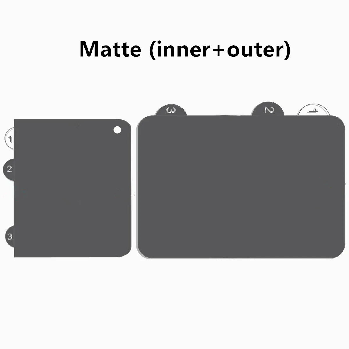 Matte / HD Anti-Shatter Privacy Hydrogel Film For Apple iPhone Duo IPhoneDuo 18 Fold Anti-Spy Soft Inner Outer Screen Protector
