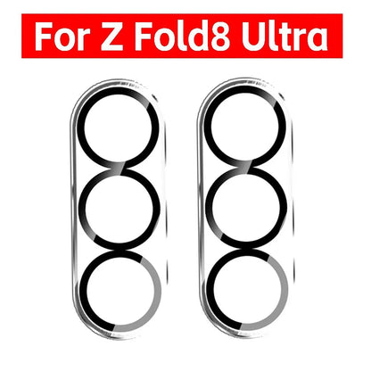 5-1Pcs Tempered Glass Camera Lens Film for Samsung Galaxy Z Fold 8 9H Anti-scratch Protective Film for Z Fold 8 Ultra Lens Film