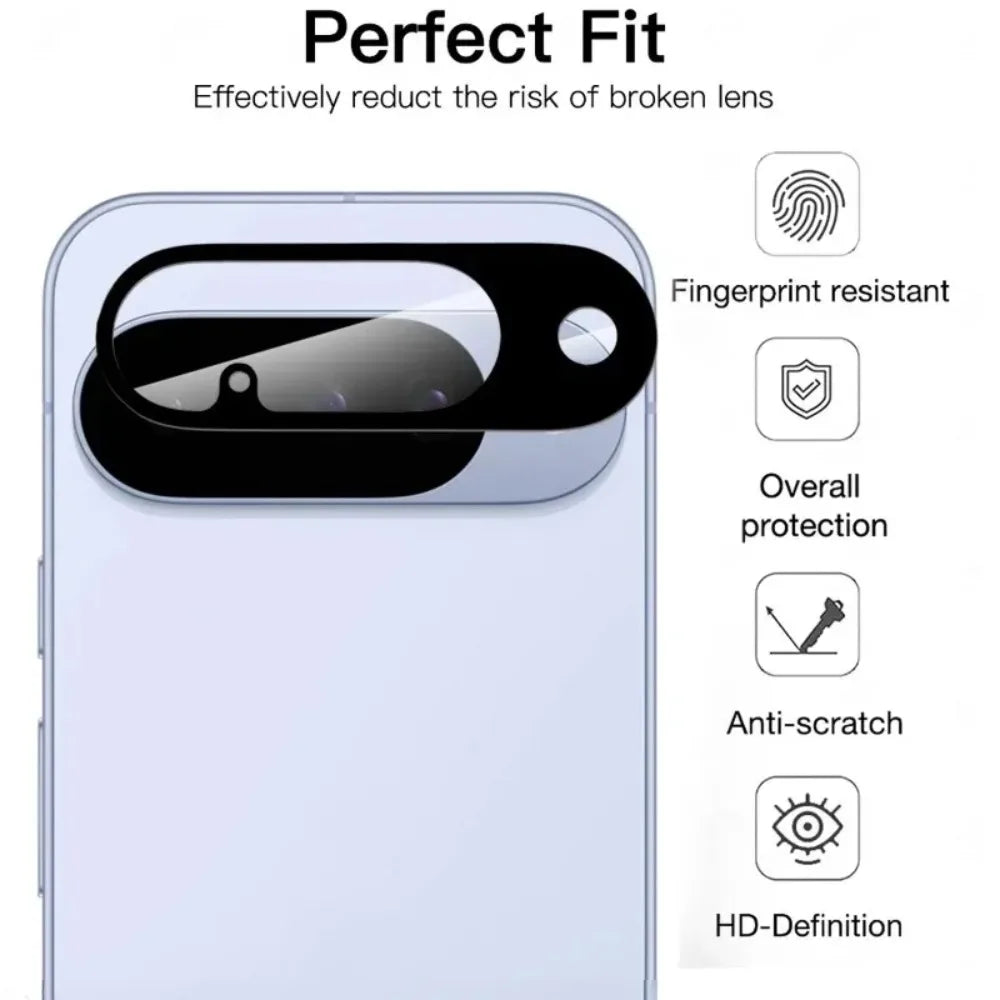 1-5PCS HD Camera Lens Glass For Google Pixel 10 Pro XL Back Lens Anti Scratch Protector 3D Full Cover Tempered Glass For Pixel10