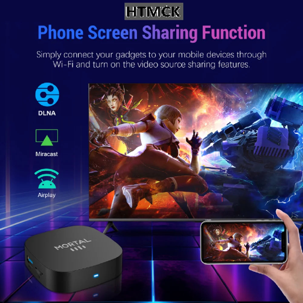 New 2026   TV Box  Rockchip RK3518 8GB RAM 128GB ROM WiFi 6 BT 5.4 Dual UI 8K Ultra HD Smart Media Player