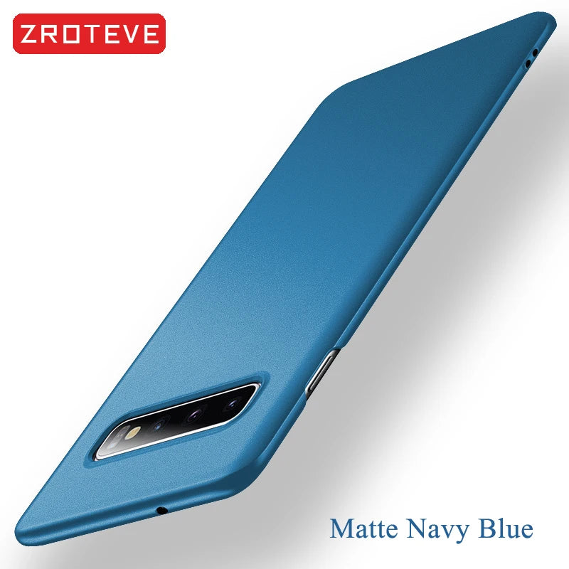 S10 Plus Case ZROTEVE Ultra Slim Hard PC Frosted Cover For Samsung Galaxy S10 E S8 S9 Plus S10E Lite 5G Shockproof Phone Cases